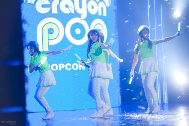 2013/10/30 农饭侩扑CrayonPop 公丰能辑飘 POPCON (guest 裹虐,