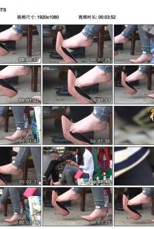 Other video Cctvb manufactures toe carries a street to take high-heeled shoes bi