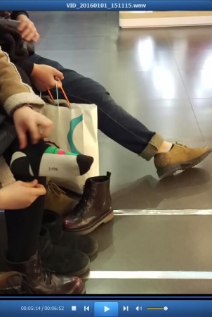 The MM of shoemaker cotton socks with cotton socks unprecedented video tries a s