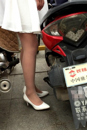 Filar leg video [drunk love work] the street pats MM of shredded meat Bai Gao to
