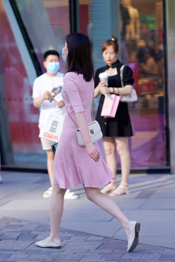 【逐光逐影】20230922粉红色长裙